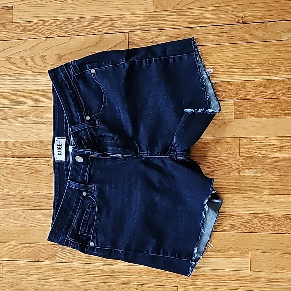 New! Project! Paige cutoffs/ Jean shorts in dark blue wash 4 inch inseam size 31